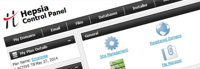 Hosting Services Control Panel